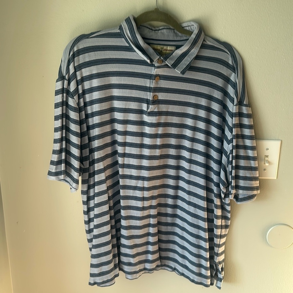 Tommy Bahama silk blend polo